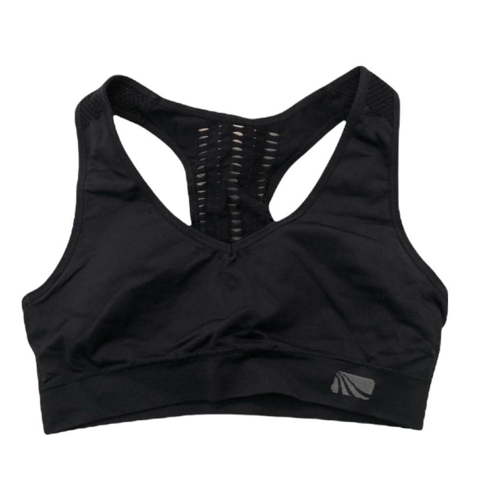 V-Neck Racerback Sports Bra Perforated